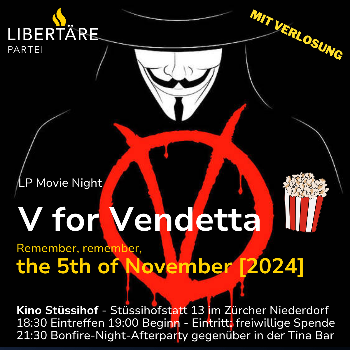Kino Abend: V for Vendetta