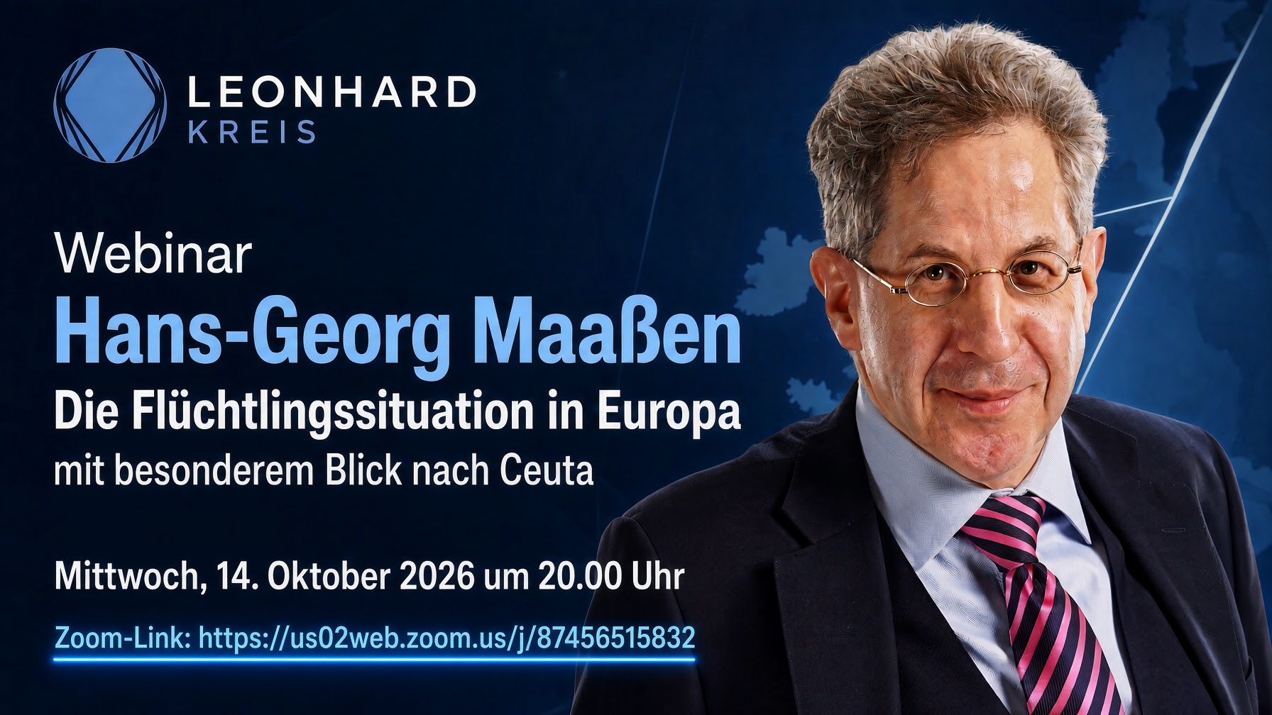 Webinar Hans-Georg Maaßen: Die Flüchtlingssituation in Europa – mit besonderem Blick nach Ceuta