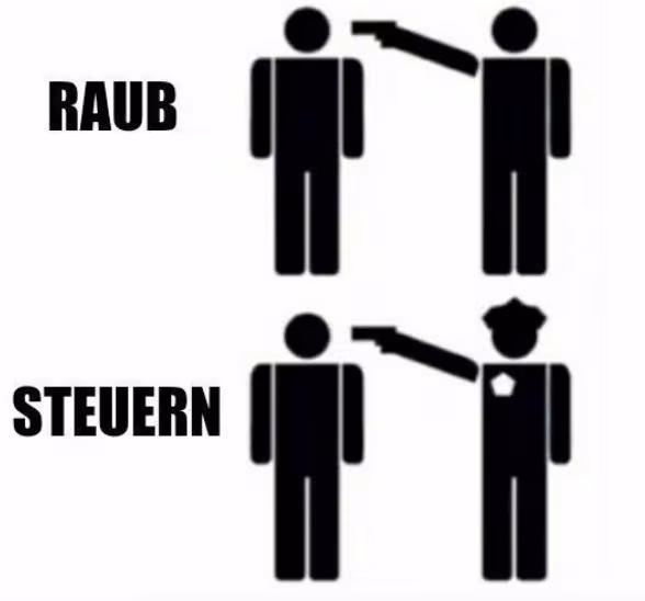 Steuern sind Raub